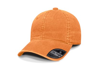 Gorra Deslave, Frente Naranja Claro, Visera Naranja Claro, Trasero Naranja Claro