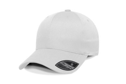 Gorra Teniente, Frente Blanco, Visera Blanco, Trasero Blanco