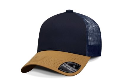 Gorra Artilleria, Frente Azul Marino, Visera Amarillo Trigo, Trasero Azul Marino